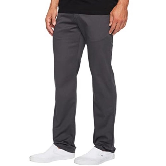 Vans Other - Vans Authentic Chino Dark Gray Slim Fit Chino Pants, Size 30.